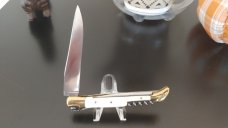 Lagioule Mammouth Ivory with awl and cork screw 