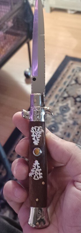CUSTOM PICKLOCK 9INCH FRANK BELTRAME NO SAFETY