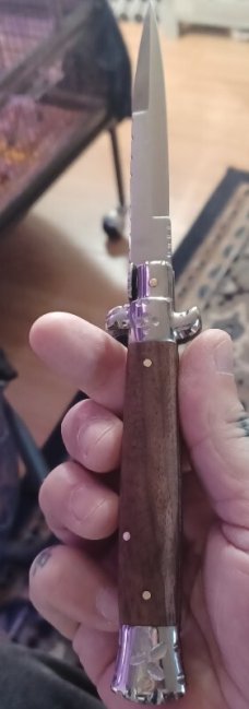 CUSTOM PICKLOCK 9INCH FRANK BELTRAME NO SAFETY 