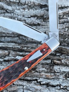 CASE XX ** 2021 TONY BOSE COLLABORATION CHESTNUT BONE 154CM HT TRAPPER 50 MADE