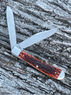 CASE XX ** 2021 TONY BOSE COLLABORATION CHESTNUT BONE 154CM HT TRAPPER 50 MADE