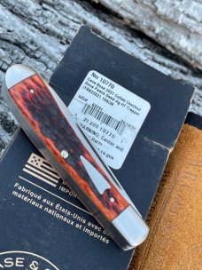 CASE XX ** 2021 TONY BOSE COLLABORATION CHESTNUT BONE 154CM HT TRAPPER 50 MADE