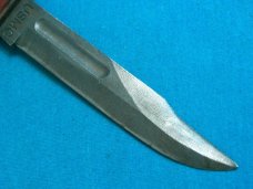 VINTAGE KABAR KA-BAR USMC 3572 SMALL FIXED BLADE HUNTING SKINNING SURVIVAL KNIFE KNIVES OLD