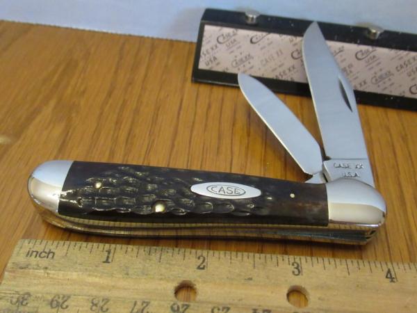 Case XX 1977 Brown Bone Copperhead Pattern # 6249 Case XX 1977 Brown Bone Copperhead Pattern # 6249