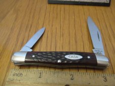 Case XX 1977 Delrin Handle Half Whittler Pattern # 6208 CV