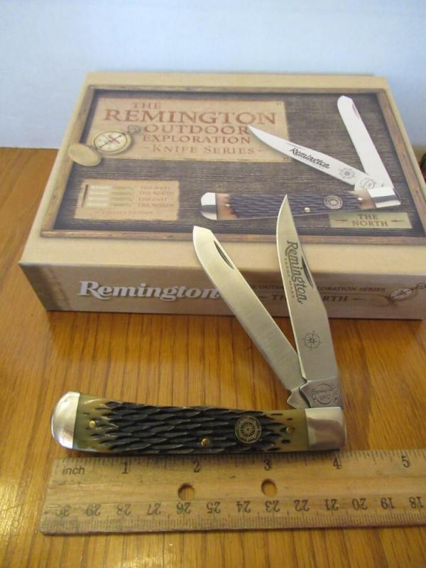 Remington Outdoor Exploration Knife Series First in the Series Model Trapper Remington Outdoor Exploration Knife Series First in the Series Model Trapper