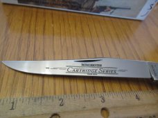 Winchester 1992 Large Texas Toothpick Burnt Orange Bone Pattern # W18 19100