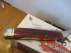 Winchester 1992 Large Texas Toothpick Burnt Orange Bone Pattern # W18 19100