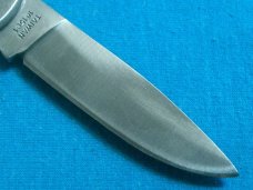 UTICA PURINA MILLS 1996 181501 SAFETY ADVERTISING CAMPING SURVIVAL FOLDING POCKET KNIFE KNIVES OLD