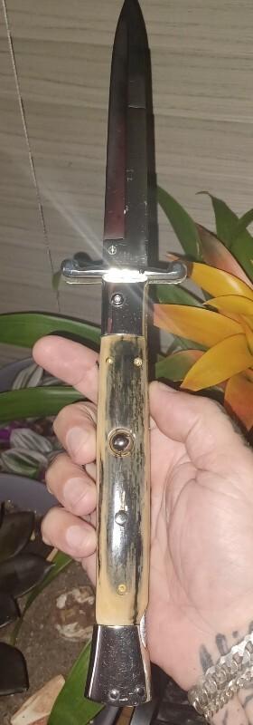 AGA CAMPOLIN AIK CUSTOM SWINGUARD WITH MAMMOTH IVORY 