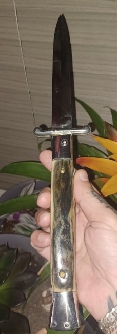 AGA CAMPOLIN AIK CUSTOM SWINGUARD WITH MAMMOTH IVORY 