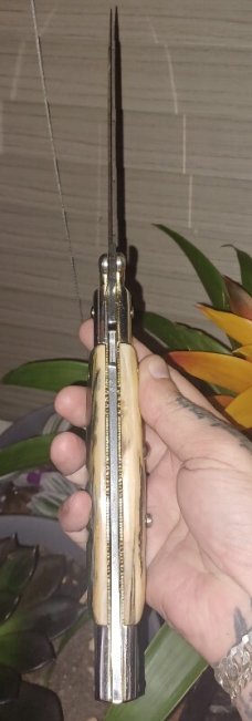 AGA CAMPOLIN AIK CUSTOM SWINGUARD WITH MAMMOTH IVORY 