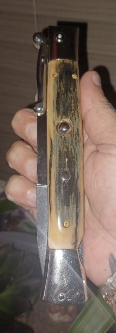 AGA CAMPOLIN AIK CUSTOM SWINGUARD WITH MAMMOTH IVORY 