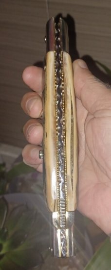 AGA CAMPOLIN AIK CUSTOM SWINGUARD WITH MAMMOTH IVORY 