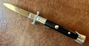 Rizzuto Estileto Milano Korea Clone 8.5 Inch Swing Guard Switchblade Knife