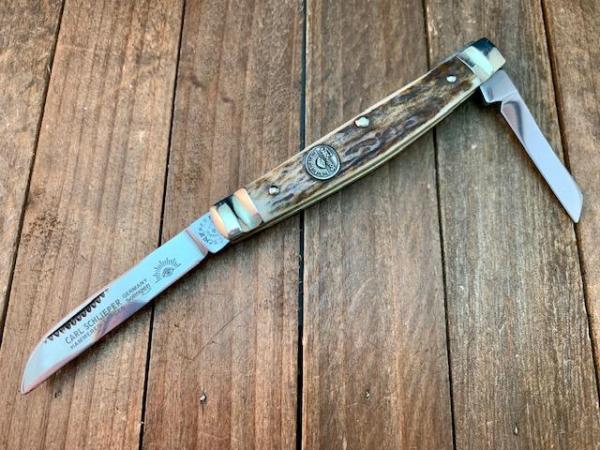 German Eye Carl Schlieper Half Congress Stag German Made 