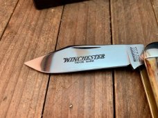 Winchester 3 Back Spring Swell Center Whittler Stag 1991 #3904
