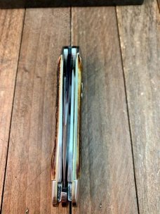 Winchester 3 Back Spring Swell Center Whittler Stag 1991 #3904