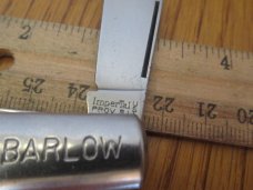 Imperial Rough Saw Cut Delrin Barlow