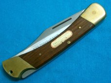 1970 STAG PUMA GAME WARDEN GERMANY 970 33073 FOLDING HUNTER POCKET KNIFE KNIVES OLD UNUSUAL SHEATH