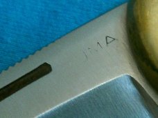 1970 STAG PUMA GAME WARDEN GERMANY 970 33073 FOLDING HUNTER POCKET KNIFE KNIVES OLD UNUSUAL SHEATH