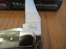 Case XX 2000 Green Appaloosa Bone RussLock Pattern # 61953L SS