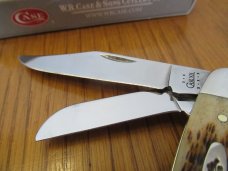 Case XX 2002 Autunm Bone Stockman Pattern # 6347 SS 