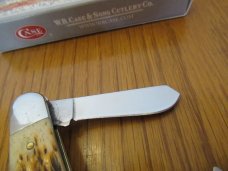Case XX 2002 Autunm Bone Stockman Pattern # 6347 SS 