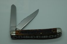 Customized by Tom Stratton Queen Two Blade Pocket Knife - New in Box 