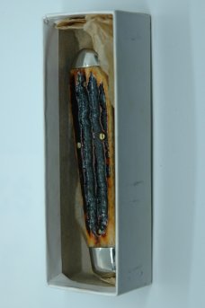Customized by Tom Stratton Queen Two Blade Pocket Knife - New in Box 
