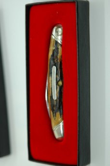 Vintage Black Box Winchester Half Whittler W 15 2935 Stag NIB