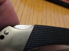 Puma Folding Lock Back Hunter with Leather Sheath 