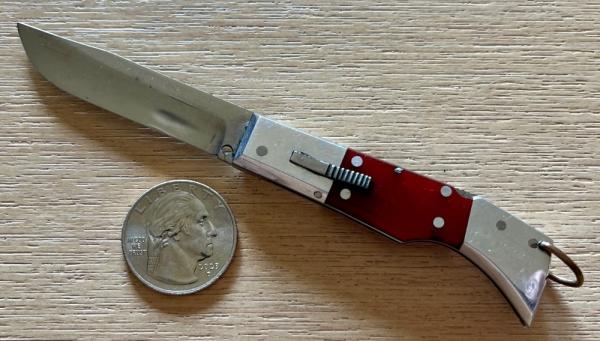 Miniature Russian Prison Knife (RPK) Switchblade, Used 