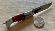 Miniature Russian Prison Knife (RPK) Switchblade, Used 