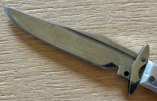 Miniature Russian Prison Knife (RPK) Swing Guard Switchblade, Used 