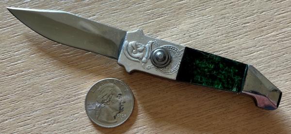 Miniature Russian Prison Knife (RPK) Switchblade, Used 