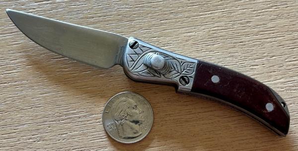 Miniature Russian Prison Knife (RPK) Switchblade, Used 