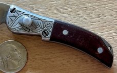 Miniature Russian Prison Knife (RPK) Switchblade, Used 