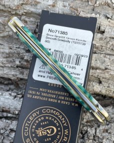 CASE XX ** 2023 SPARXX GREEN KIRINITE 1 BLADE SOWBELLY