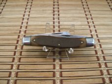 SCHRADE N.Y. U.S.A. MADE OLD TIMER 8OT SR STOCKMAN OLDER HIGH CARBON STEEL FOLDING USED POCKET KNIFE