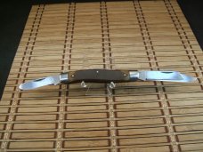 SCHRADE N.Y. U.S.A. MADE OLD TIMER 8OT SR STOCKMAN OLDER HIGH CARBON STEEL FOLDING USED POCKET KNIFE
