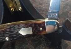 Vintage WESTERN USA Half Stockman #652