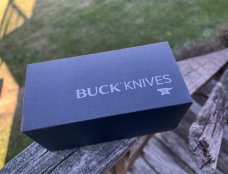 BUCK 110 * YELLOWHORSE CUSTOM RUBY GEM AUTOMATIC KNIFE W/ENGRAVED STAIR STEP BOLSTERS