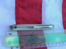 Vintage Bulldog Brand (Standing bulldog) 4" Whittler w/ Sweet Mother of Pearl Handles