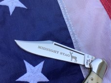 Case xx 1997 First Production Run Copperlock (MDL# 51549L) Knife w/ Midnight Stag Handles -NOS