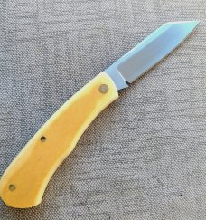 Jeff Pearce Ivory Westinghouse Shadow Native..Magnacut super steel...4" closed..coa.pouch
