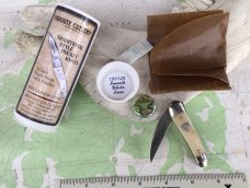 Great Eastern Cutlery Tidioute 190120 Little Rattler Smooth White Bone with Button NEW