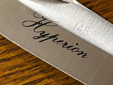 Parker-IMAI K-139 Ltd Ed Hyperion Lockback Knife w/Bone Scales & Engraved Bolsters SN#145 Japan