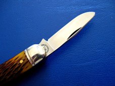 Northfield 661317 Calf Roper Dark Chestnut Bone SMKW SFO Knife 1 of 100 Mint in Tube