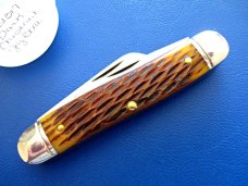 Northfield 661317 Calf Roper Dark Chestnut Bone SMKW SFO Knife 1 of 100 Mint in Tube